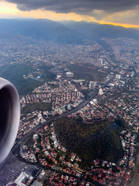 istock Flying over Mexico City 1402643979