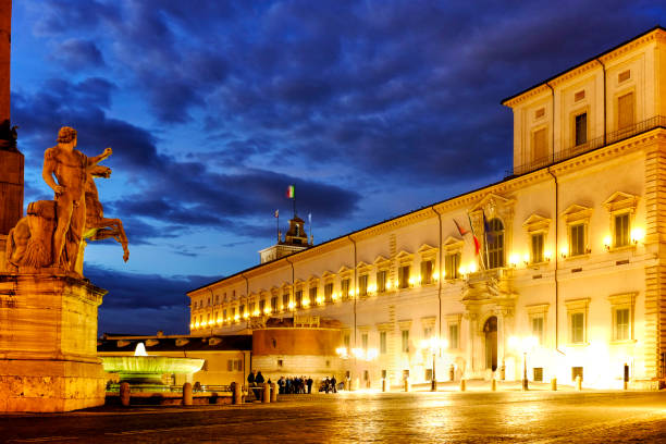 Palazzo del Quirinale Palazzo del Quirinale, Rome Italy quirinal palace stock pictures, royalty-free photos & images