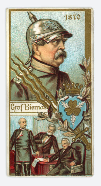 istock Otto von Bismarck portrait Art nouveau illustration 1402648295