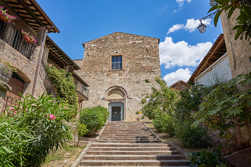Chiesa e Convento di San Francesco constructed 1275 and restored 1756, Perugia Province