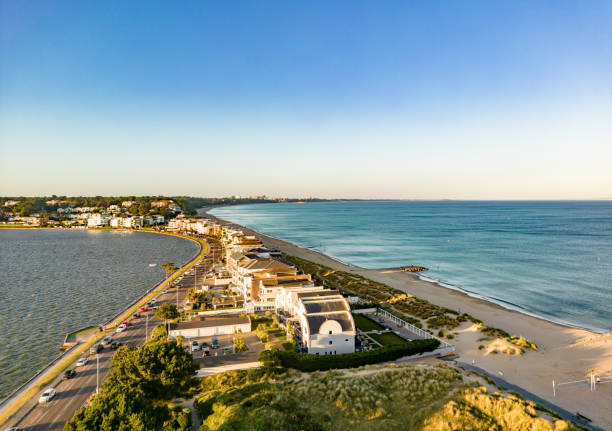 View over Sandbanks towards Bournemouth