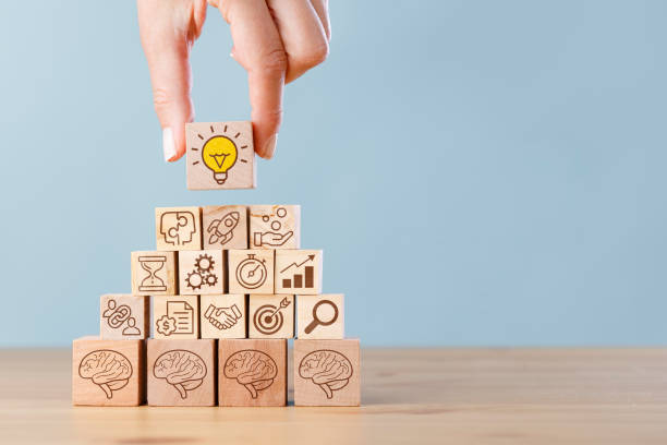 istock Business management, knowledge, new ideas for company growth 1402653213