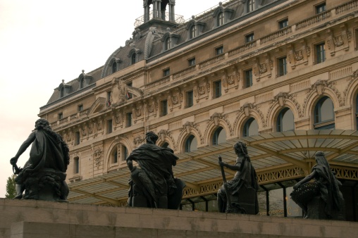 Musee de Orsay in Paris. The museum noted for it's impressionist and post impressionst works of art.