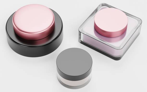 istock Realistic 3D Render of Face Cremes 1402654240