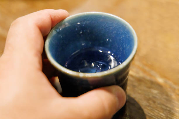 istock Inoguchi for drinking beautifully colored Japanese sake 1402656616