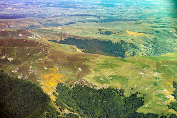 istock Chain of puy du cantal 1402661032