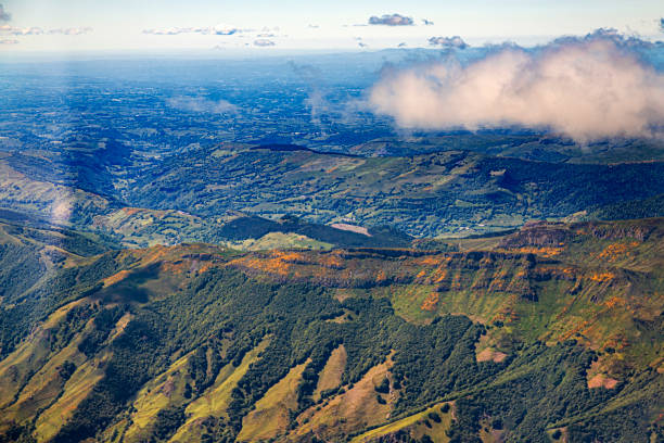 istock Chain of puy du cantal 1402661044