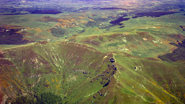 istock Chain of puy du cantal 1402661065