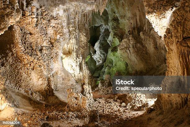 Carlsbad Caverns Pedra Rochosas - Fotografias de stock e mais imagens de Parque nacional de Carlsbad Caverns - Parque nacional de Carlsbad Caverns, Calcite, Coluna Natural
