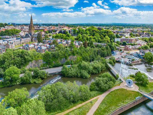 istock Miller's Bridge Exeter to St David's in Exeter 1402662402