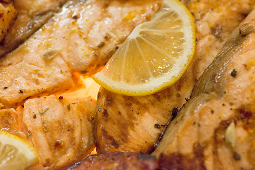 Grilled Salmon Steaks