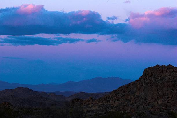 istock Sunset over the mountains in Joshua Tree 140266630