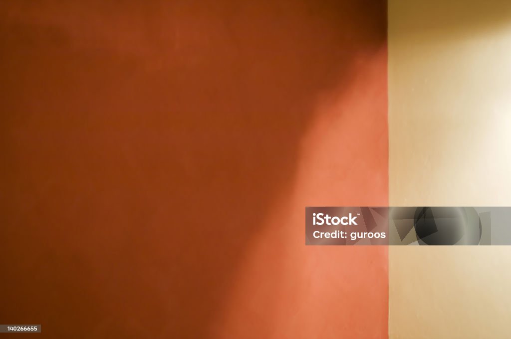 Mottled Wall with lights and shadows Cream - Dairy Product Stock Photo