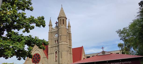 istock Church old construction building indian countryside 1402666954