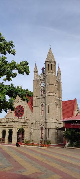 istock Church old construction building indian countryside 1402666975