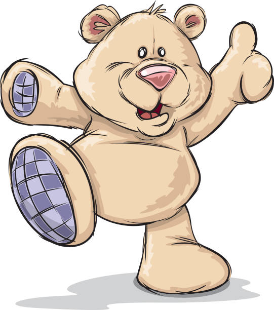 Teddy Bear vector art illustration