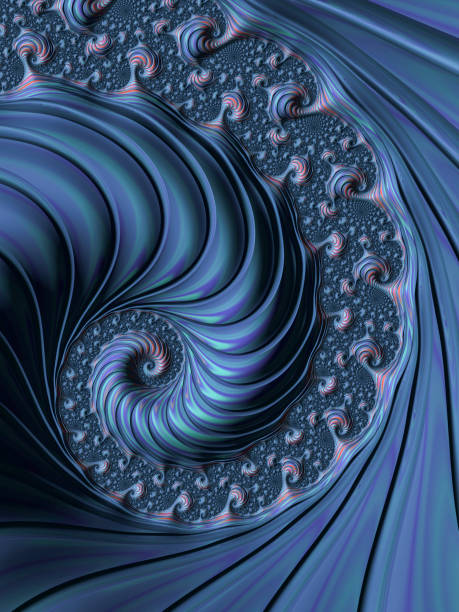istock Spiraling Fractal 1402670261