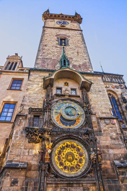 istock Prague. Clock in Old Town, Czech Republic. 1402670946