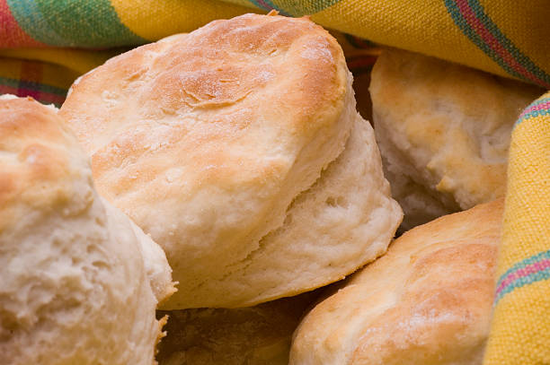 delicious biscuits stock photo