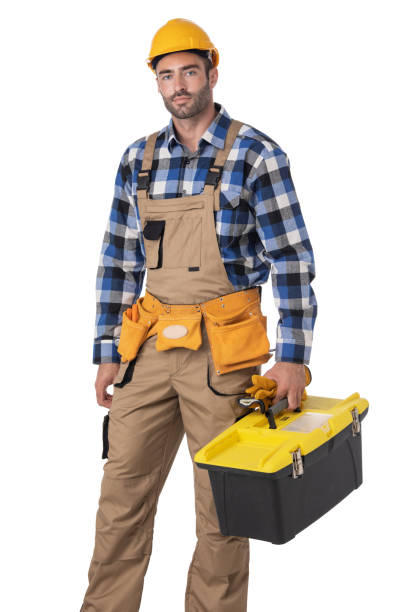 istock Contractor worker in coveralls 1402672391
