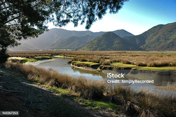 Pelorus Río Marsh Tierra Foto de stock y más banco de imágenes de Canal - Corriente de agua - Canal - Corriente de agua, Nueva Zelanda, Escena no urbana