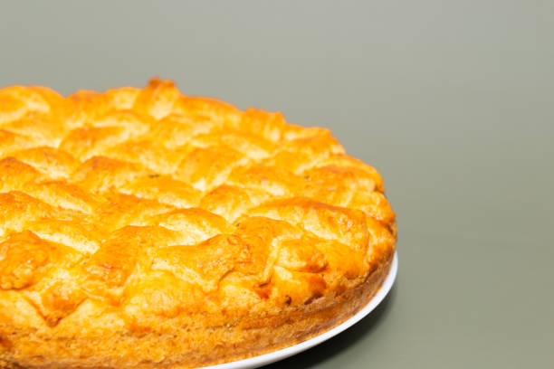 istock American pie with baked crust 1402673013