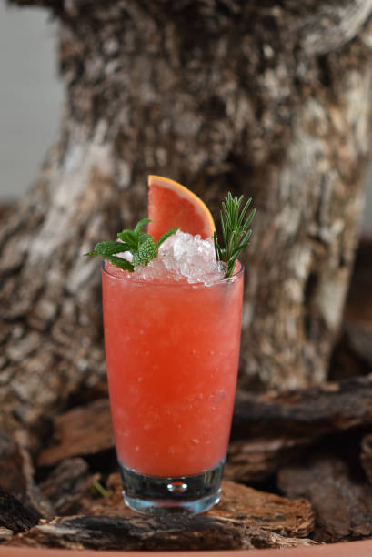 istock Bourbon Grapefruit Cocktail Julep, Spicy Grapefruit 1402677603