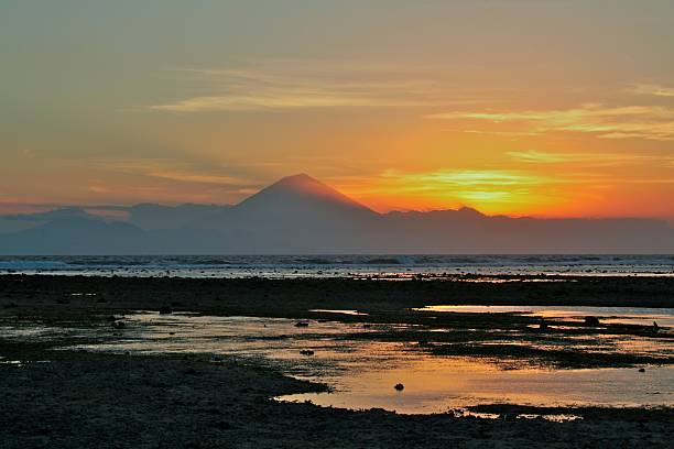 istock Sunset View of Bali from Lombok 140267780