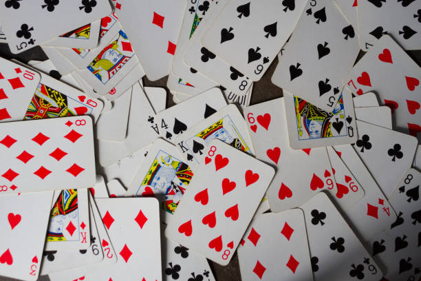 istock Background of playing cards 1402679144