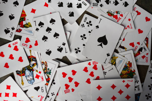 istock Background of playing cards 1402679147