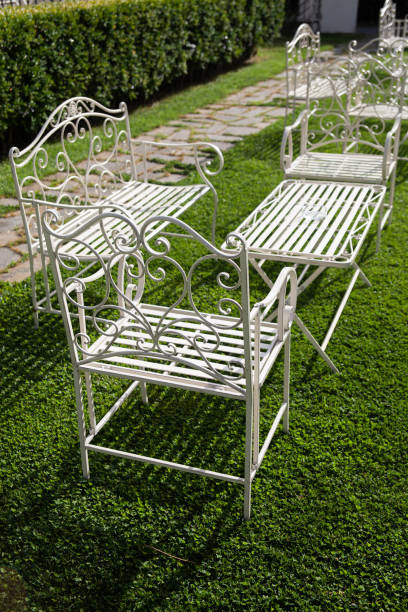 istock Tables and chairs for wedding events 1402681053