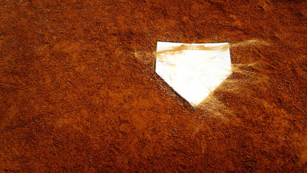 istock Home Plate for Baseball Field Sports 1402682341