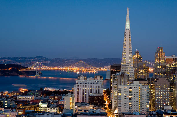 istock San Francisco, Financial district at dusk 140268479