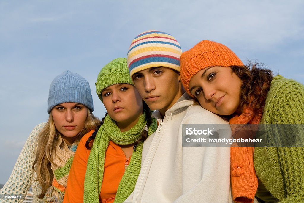 Bela adolescentes (ver abaixo para mais de um grupo de imagens - Royalty-free Adolescente Foto de stock