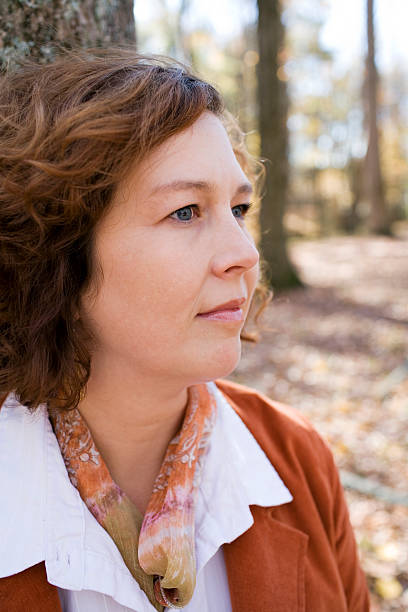 istock Woman in Fall Series 140268842