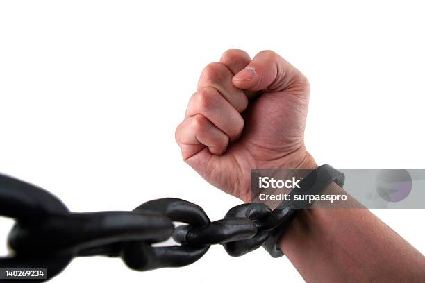 Fight The Power Stock Photo - Download Image Now - Chain - Object, Fist, Adult