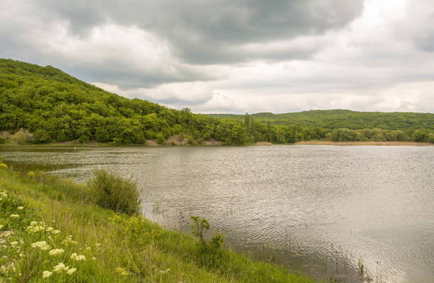 istock mountain lake in Crimea 1402692959
