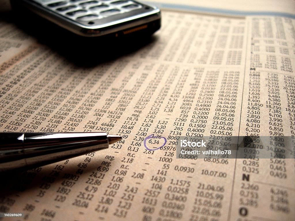 Financial analysis Stocks Analyzing Stock Photo