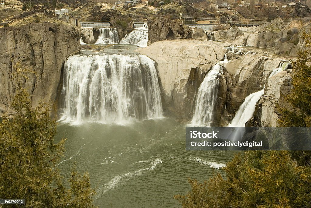 Shoshone Falls - Lizenzfrei Fluss Stock-Foto