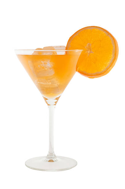 istock cocktail with slice of orange and ice cubs 140270112