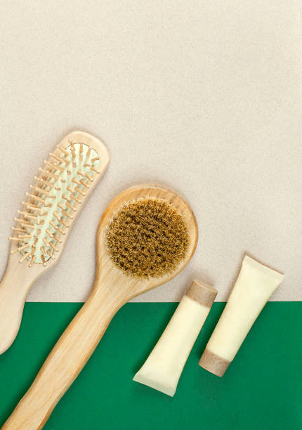 istock hygiene items on a green-yellow background 1402702446