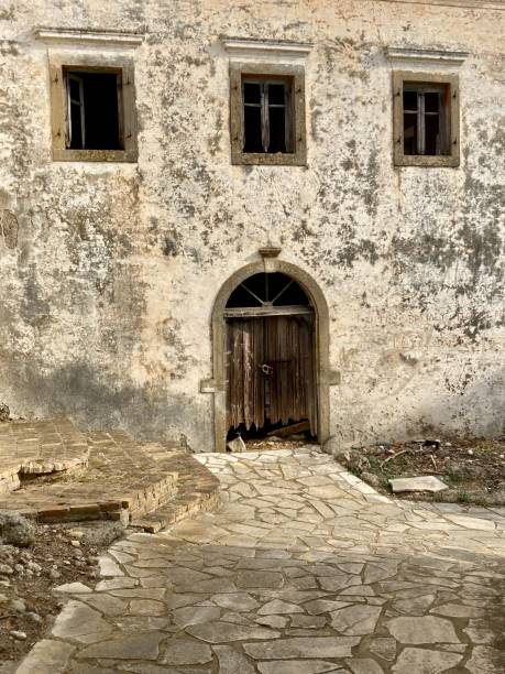 istock Greece - Corfu - chlomos village 1402704159