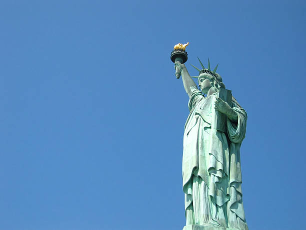 istock Gazing Lady Liberty 140270462