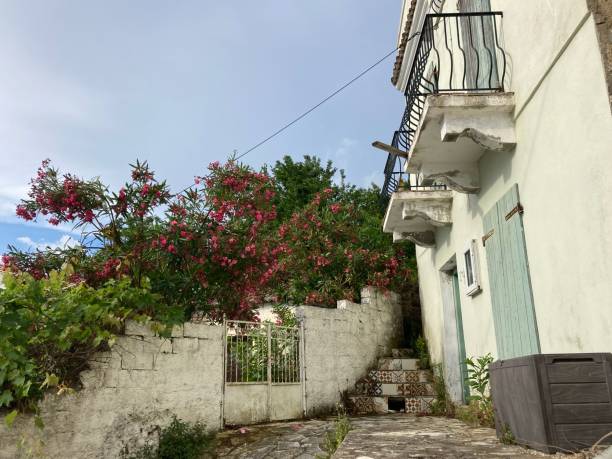 istock Greece - Corfou - chlomos village 1402705064