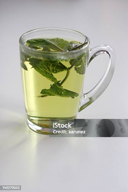 Tè Alla Menta - Fotografie stock e altre immagini di Acqua - Acqua, Alimentazione sana, Ambientazione tranquilla