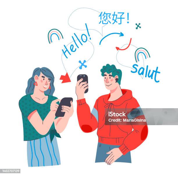 Online Multi Language Translator App Or Foreign Languages Learning ...