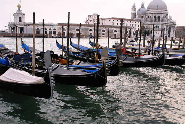 istock Gondolas on the Grand Canal in Venice 140270776