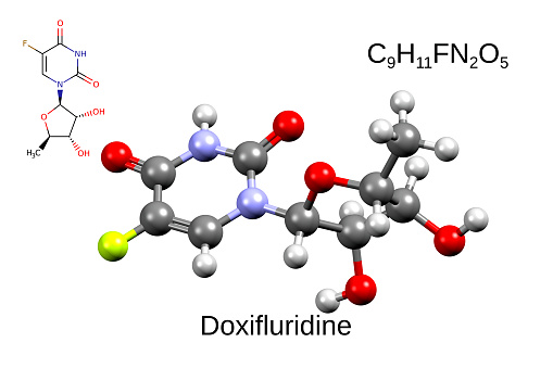 Doxifluridine is a second generation nucleoside analog prodrug used as a cytostatic agent in chemotherapy in several Asian countries including China and South Korea.