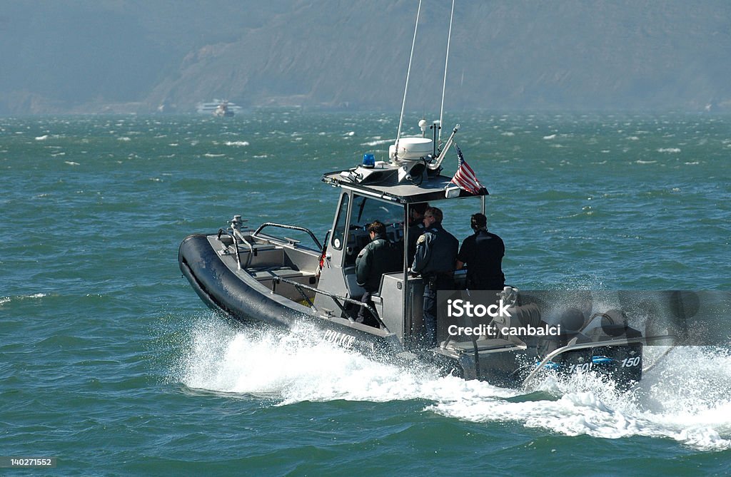 US Coast guard en vedette - Photo de Transport nautique libre de droits