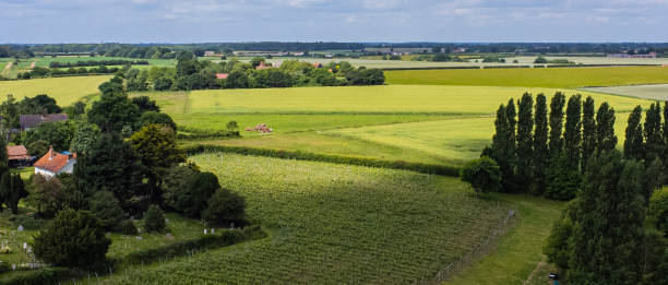 istock Suffolk countryside panorama 1402717999